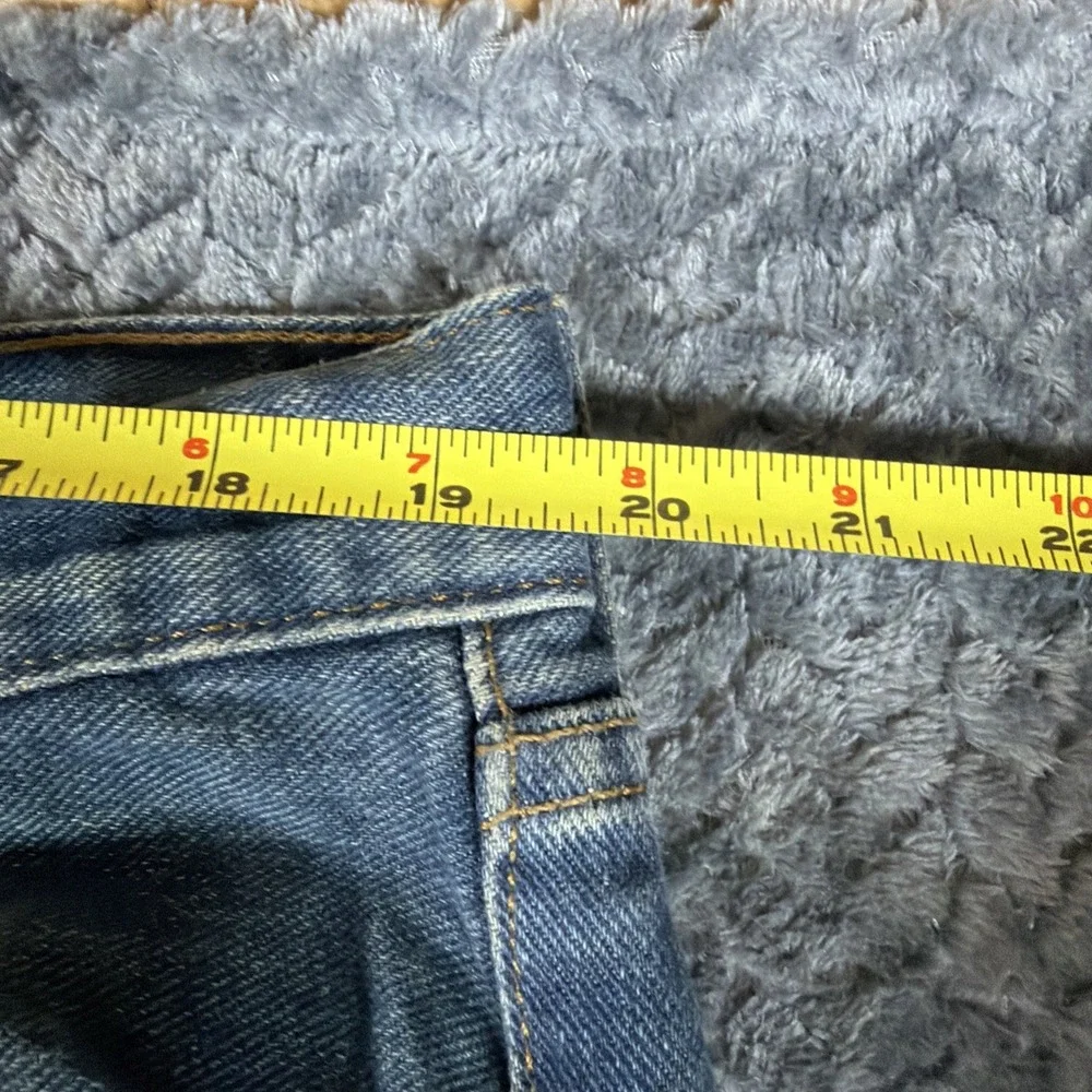 Signature Levis‎ Strauss Jeans Mens 40x30 Blue Dark Wash Cotton Stretch Athletic